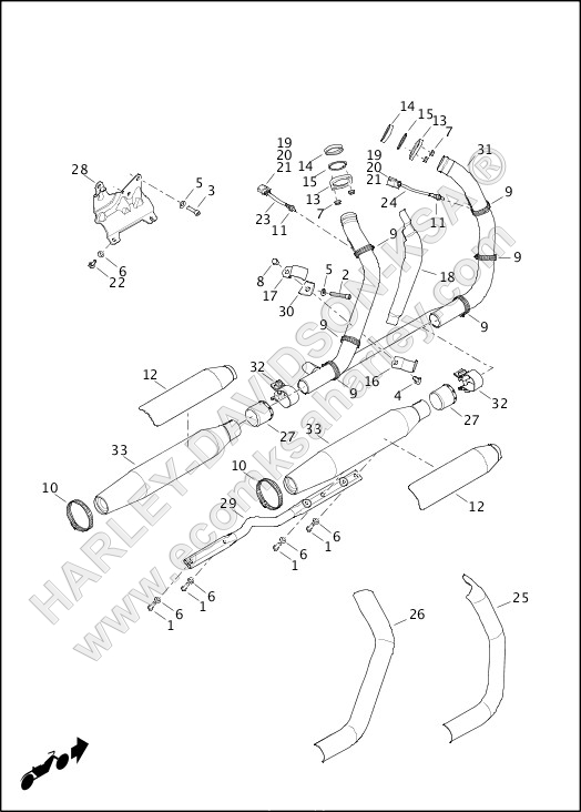 WIRING HARNESS, MAIN, NON-ABS (1 OF 4)